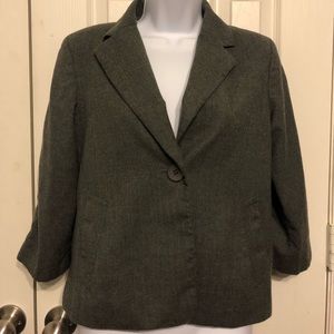 Talbots gray blazers.